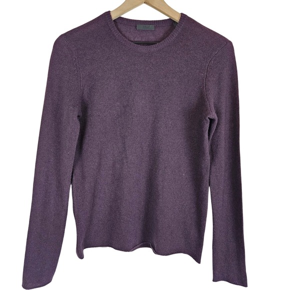 ATM Anthony Thomas Melillo Sweaters - ATM Anthony Thomas Melillo‎ Cashmere Crewneck Sweater, purple, size S